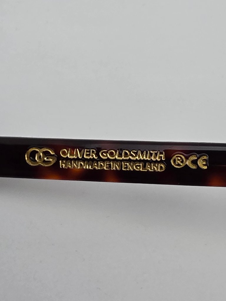 Oliver Goldsmith Albert Dark Tortoise Frame Brown Gradient Lens Sunglasses 57mm — image 8 of 8